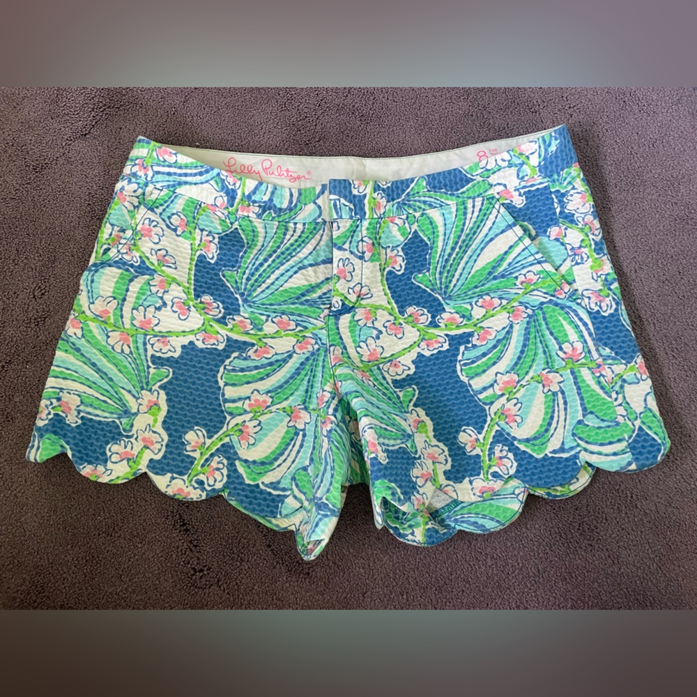 Lilly Pulitzer Scalloped Shorts